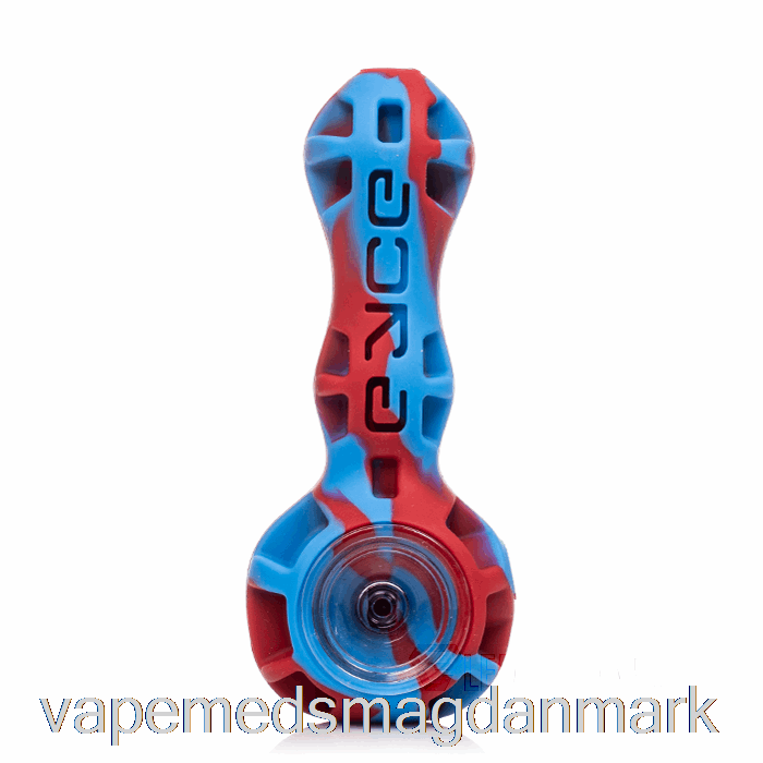 Vape Juice Eyce Silikone Ske Lavine (blå/rød)